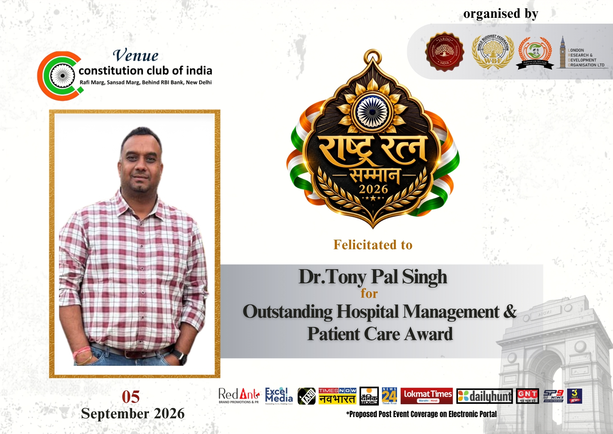 Dr.Tony Pal Singh